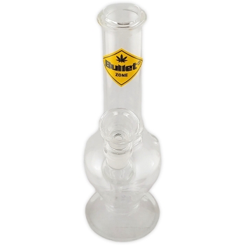 Glasbong Bullet Zone Heavy 2 Ringe 19cm 14.5 Schliff Tulpen Bong 3